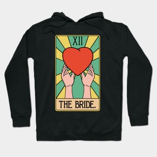 The Bride Wedding Tarot Card Funny Hoodie